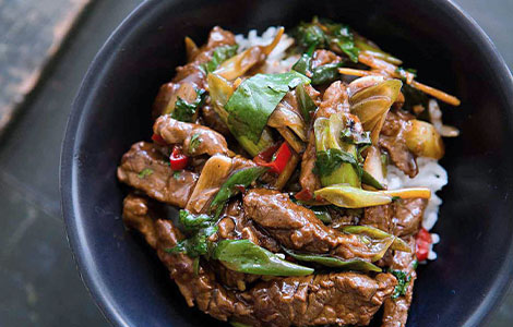 Beef cumin ginger